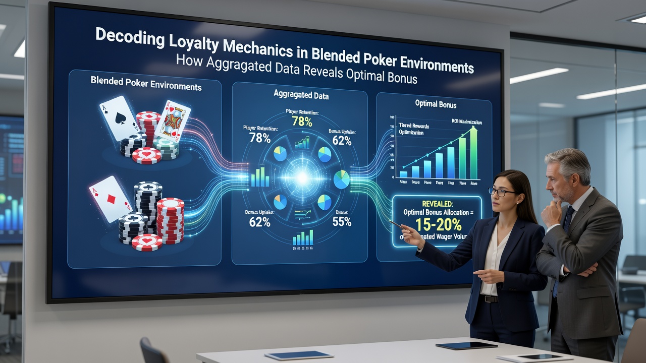 Analyse van bonuspatronen in blended pokeromgevingen met data-integratie