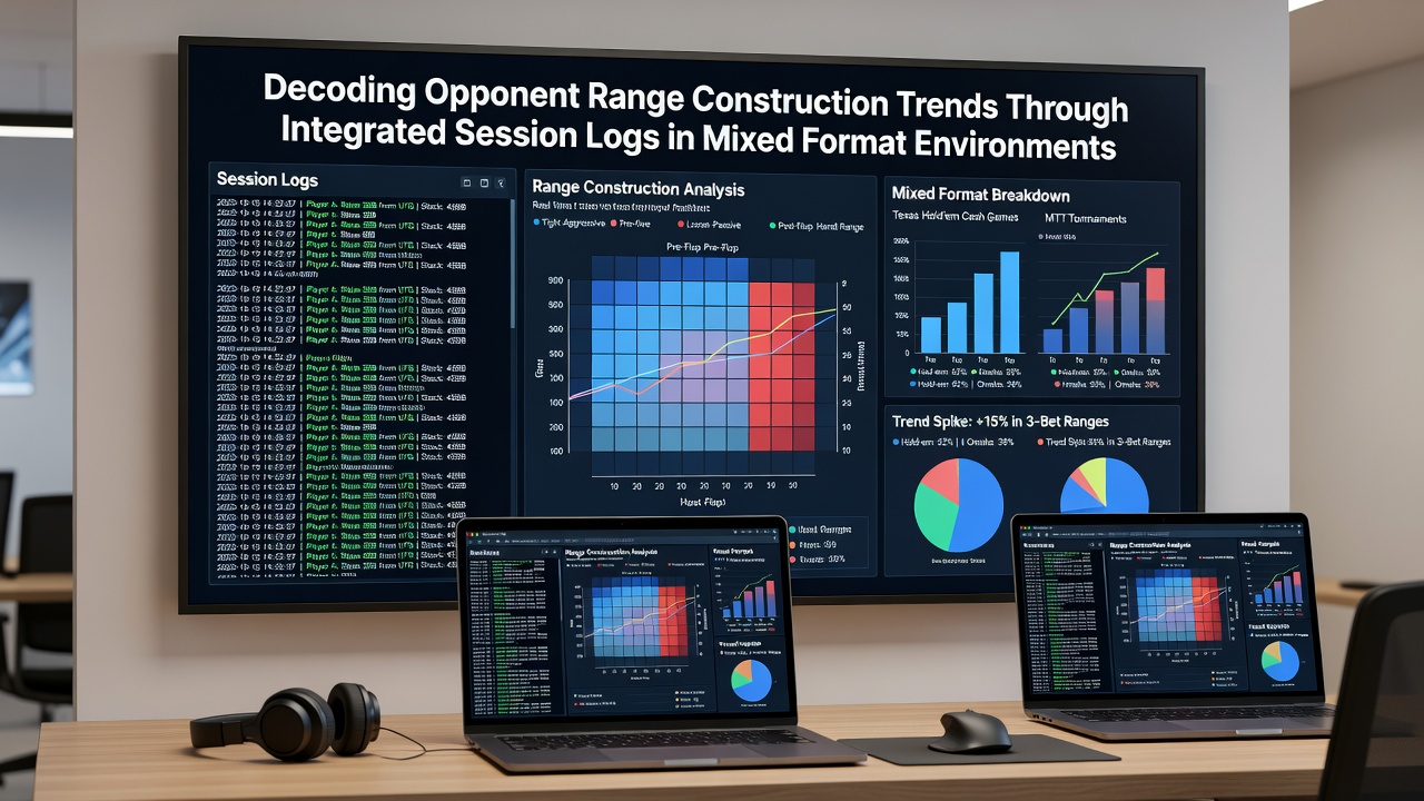 Analyse van rangeconstructie trends via sessielogs in poker