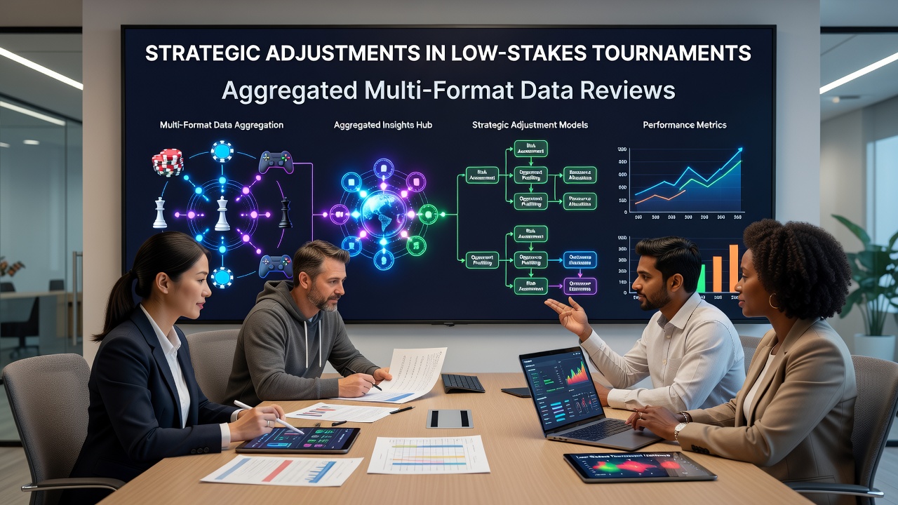 Multi-format data reviews die strategische aanpassingen in low-stakes toernooien ondersteunen